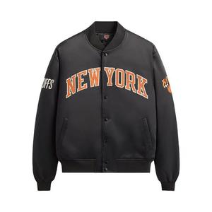 Бомберы Kith For The New York Knicks Playoffs Satin Bomber Jacket 'Black'