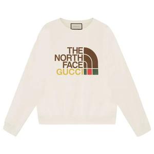 Круглый ворот Gucci x The North Face Свитшот 'Ivory'