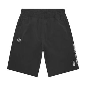 Шорты AAPE Now Moonface Logo 'Grey/Dark'