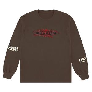 Футболки Cactus Jack by Travis Scott Reverse Jack Long-Sleeve Tee 'Brown'
