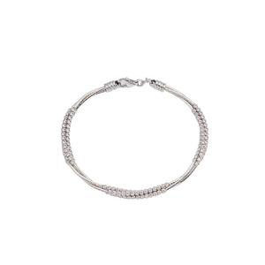 LITZ 18K Белое золото Браслет OM-UBB0301TBP