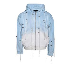 Толстовки на молнии Who Decides War String Theory Zip Up Hoodie 'Небесный'
