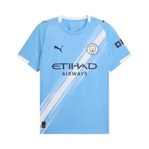 Джерси Puma Manchester City 25/26 Home Replica 'Team Light Blue/White Measure'