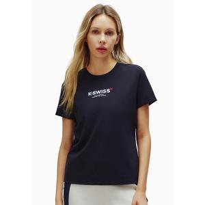 ЖЕНСКАЯ ФУТБОЛКА С КОРОТКИМ РУКАВОМ С ЛОГОТИПОМ K-SWISS