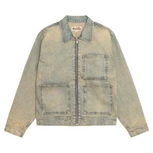 Джинсовая куртка Stussy Zip Work Jacket 'Beach Wash'