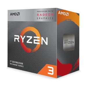 AMD Ryzen 5 3400G 4 ядра 8 потоков Tray (без кулера)