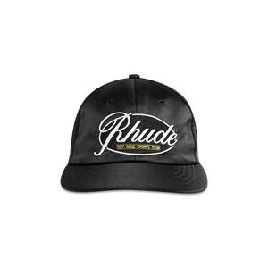 Шапки Rhude Кепка с изогнутым козырьком Sports Club 'Черный'