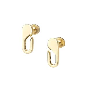 Серьги Link из желтого золота