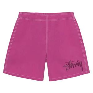 Плавки Stussy x Our Legacy Work Shop Water Short 'Magenta'