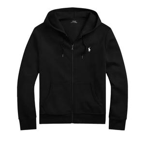Толстовки Polo Ralph Lauren Long-Sleeve Full Zip Hoodie 'Black'