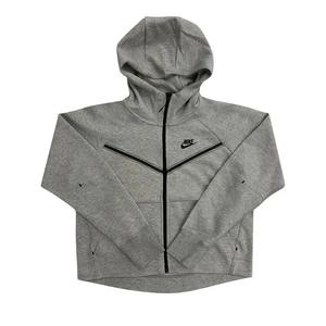 Молния Nike Sportswear Tech Fleece Windrunner Hoodie 'Dark Heather Grey'