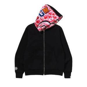Топы BAPE ABC Reversible Shark Full Zip Hoodie 'Pink'