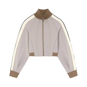 Трековые куртки Palm Angels Neoprene Track Jacket 'Taupe/Off White'