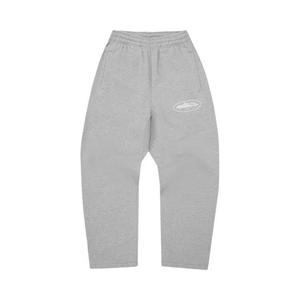 Штаны Corteiz Island Puff Print Open Hem Pant 'Вересковый Серый'