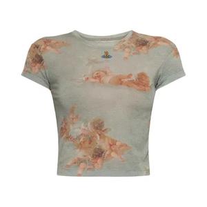 Футболки с коротким рукавом Vivienne Westwood Peru Футболка 'Primavera Cherubs'