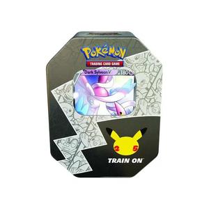 Коллекционные карточки Pokémon Sword & Shield: Celebrations International Tin (Dark Sylveon V)