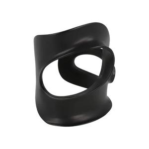 Браслеты Ferragamo Small Sculptural Cutout Bracelet 'Black'