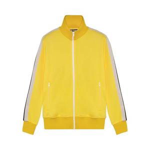 Трековые куртки Palm Angels Classic Track Jacket 'Жёлтый/Белый'