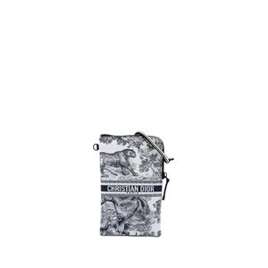 Сумка через плечо Technical Fabric Embroidered Toile De Jouy DiorTravel Multifunction Pouch (2021 год)