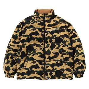 Пуховики BAPE 1st Camo Reversible Down Jacket 'Yellow'