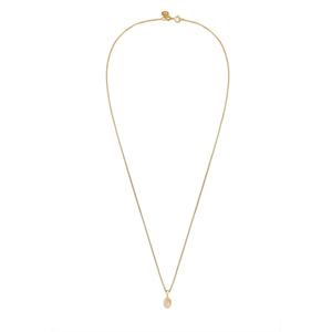 Кулон с подвеской из драгоценного камня Basic Timeless с розовым кварцем и золотым покрытием