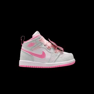 Повседневный баскетбол Air Jordan 1 Mid SE TD 'Vast Grey Pink Glow'
