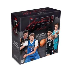 Спортивные карточки 2025-26 Topps Signature Class Basketball Mega Box