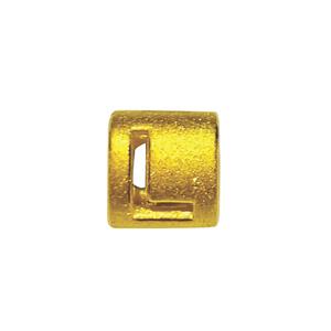 [Special] LITZ 999 (24K) Золотая подвеска-буква алфавита EPC1103-L-0.40g+/-