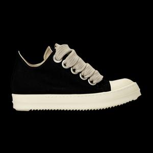 Кроссовки Rick Owens Wmns DRKSHDW Fogachine Cotton Megalace Low 'Black Milk'