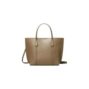 Женская маленькая сумка Perry Tote серо-коричневая 174234