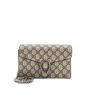 Маленькая сумка через плечо Dionysus Chain Wallet GG Coated Canvas