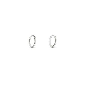 Серьги-кольца TOMEI, белое золото 585/14K