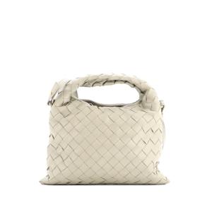 Сумка-сэтчел Hop Top Handle из наппы с плетением Intrecciato