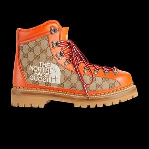 Ботинки The North Face x Gucci Lace Up Boot 'Beige Orange Monogram'