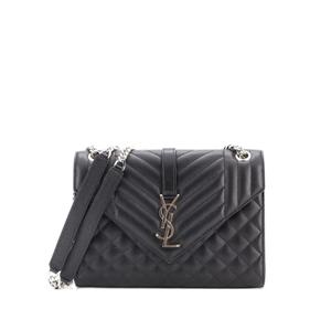 Сумка на плечо Classic Monogram Envelope Satchel Mixed Matelasse Leather Medium
