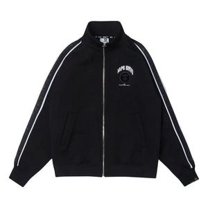 Трековые куртки AAPE Moonface Embroidered Track Jacket 'Черный'