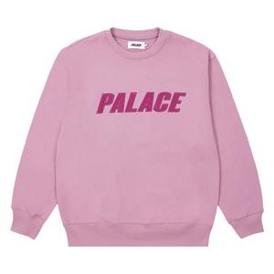 Свитеры Palace Iridescent Appliqué Crew 'Ultra Mauve'