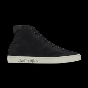 Кроссовки Saint Laurent Malibu Mid 'Черный'