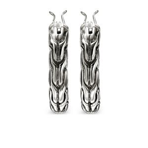 Серебряные серьги-кольца JH Essential 14
