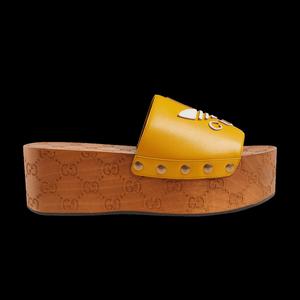 Сабо Adidas x Gucci Wmns GG Clog 'Yellow'