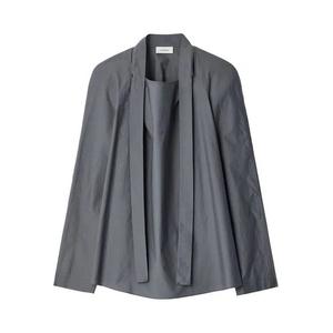 Блузы Lemaire Ascot Blouse 'Steel'