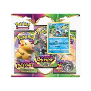 Коллекционные карточки Pokémon Sword & Shield: Vivid Voltage 3 Pack Blister (Sobble)