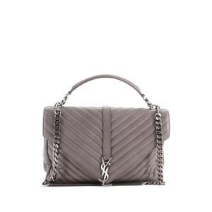 Стеганая сумка через плечо Classic Monogram College Chevron