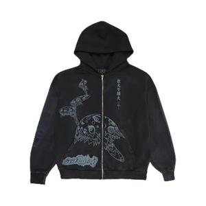 Зип-апы Cactus Jack by Travis Scott x Fragment x Takashi Zip Hoodie 'Black'