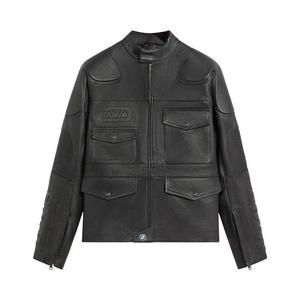 Кожаные куртки Kith For BMW Dewitt Moto Jacket 'Черный'