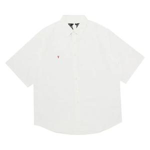 Рубашки Vlone Short-Sleeve Button Up Shirt 'White'