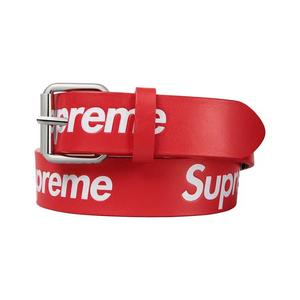 Ремни Supreme Repeat Leather Belt «Red»
