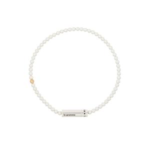Серебряный браслет Le 11g с бусинами