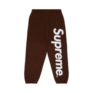 Спортивные штаны Supreme Satin Appliqué Sweatpant 'Коричневый'