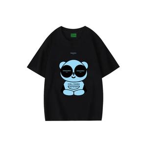 Футболка Chill Panda в черно-синем цвете